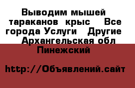 Выводим мышей ,тараканов, крыс. - Все города Услуги » Другие   . Архангельская обл.,Пинежский 